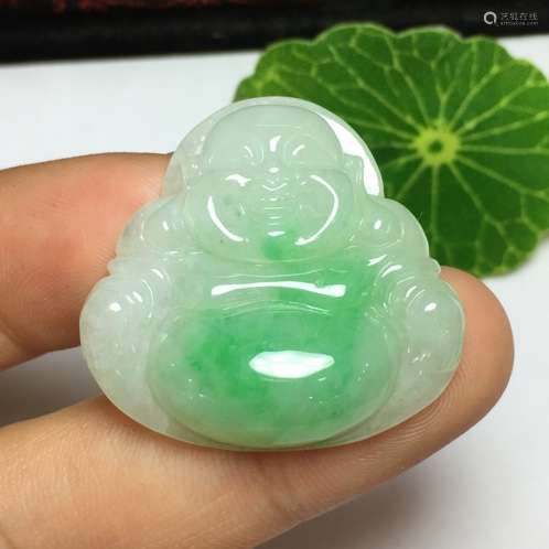 A NATURAL    JADEITE PENDANT