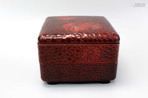 Chinese lacquer box.