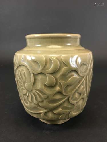 A Samll Yaozhou Ware Jar