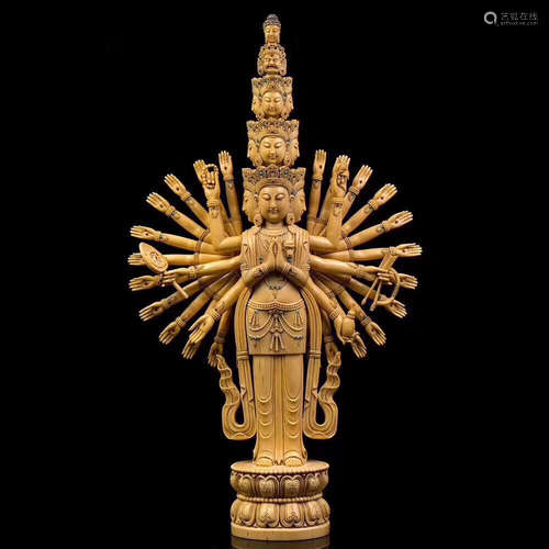 A XY THOUSAND HANDS GUANYIN FIGURE