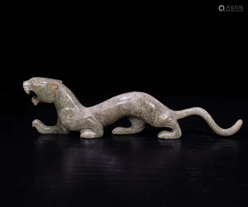 A HETIAN JADE TIGER