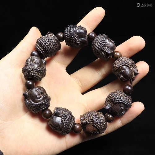 NINE BEADS CHENXIANG BRACELET