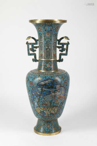 A Chinese Cloisonné Vase