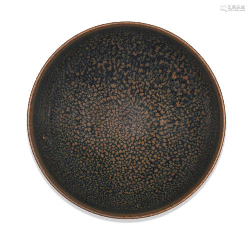 12th/13th century A Cizhou-type russet-splashed black-glazed bowl