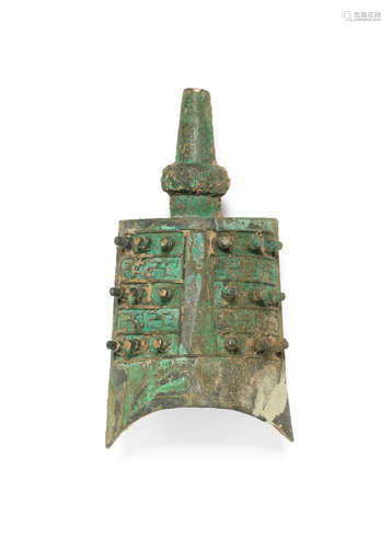 Western Zhou Dynasty  An archaic bronze bell, Zhong