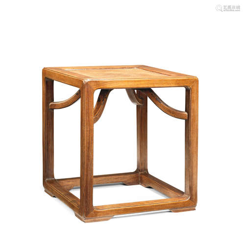 Mid Qing Dynasty A huanghuali stool