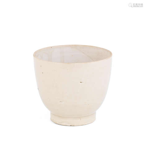 10th/11th century  A white-glazed cup