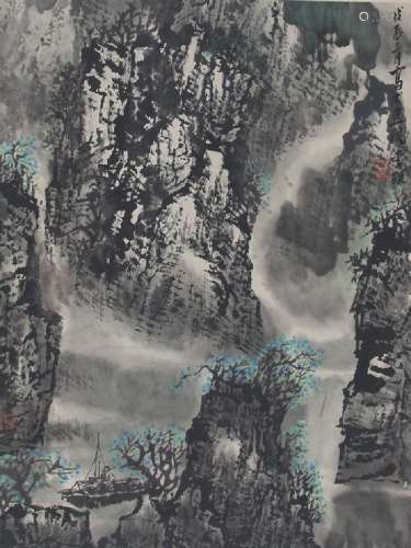 LI YING CHINESE PAINTING ATTRIBUTED TO