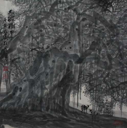 DU YING QIANG CHINESE PAINTING ATTRIBUTED TO
