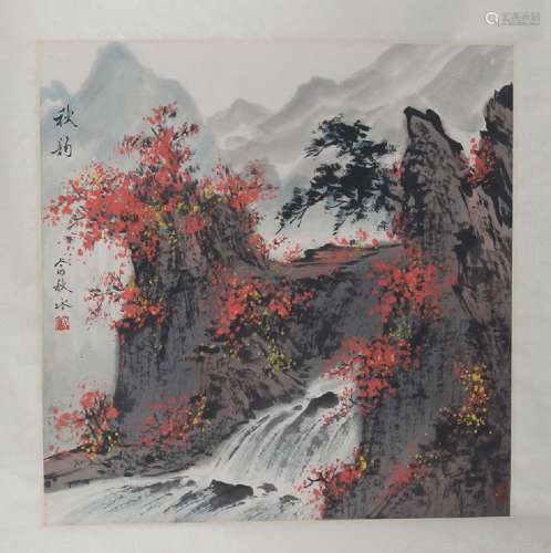 YU CHANG SHUI CHINESE PAINTING ATTRIBUTED TO