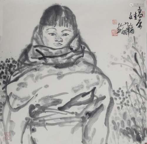 WU SHAN MING CHINESE PAINTING ATTRIBUTED TO