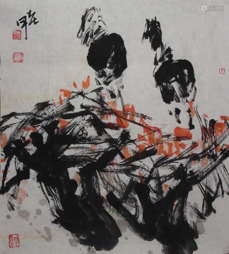 JIA HAO YI CHINESE PAINTING ATTRIBUTED TO