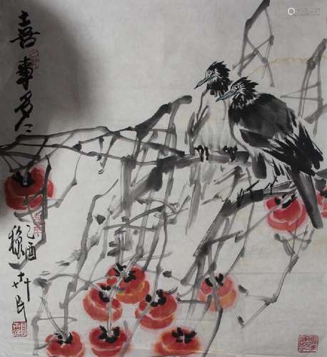 WANG HUI MIN CHINESE PAINTING ATTRIBUTED TO