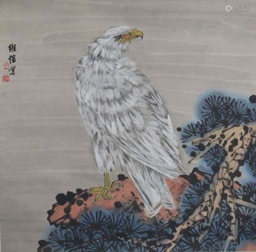 CHEN WEI XIN CHINESE PAINTING ATTRIBUTED TO