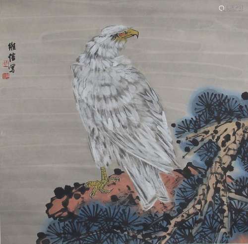 CHEN WEI XIN CHINESE PAINTING ATTRIBUTED TO