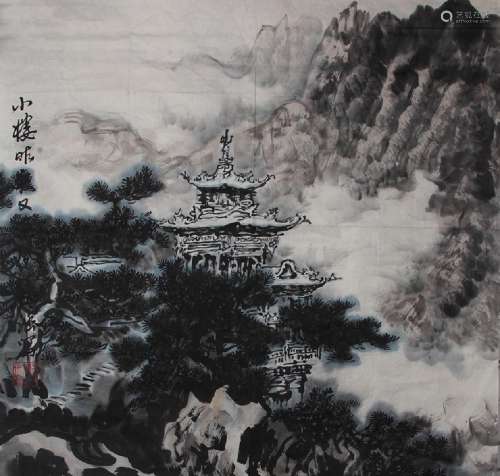 HE JING HAN CHINESE PAINTING ATTRIBUTED TO