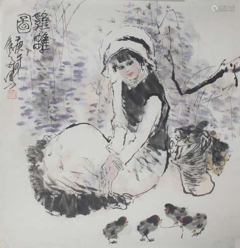 YAO YOU DUO CHINESE PAINTING ATTRIBUTED TO