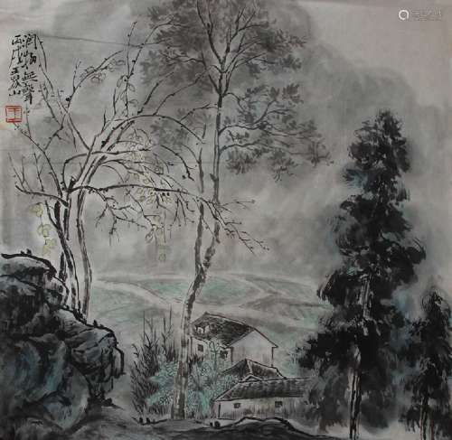 WANG JIE SHAN CHINESE PAINTING ATTRIBUTED TO