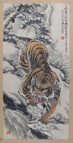 DONG HUA MIN CHINESE PAINTING ATTRIBUTED TO