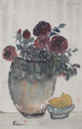 QIAN DA LI CHINESE PAINTING ATTRIBUTED TO