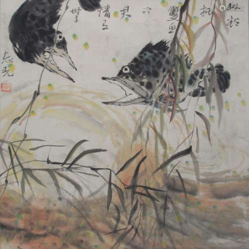 CUO ZHI GUANG CHINESE PAINTING ATTRIBUTED TO