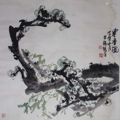 ZHANG JUN CHINESE PAINTING ATTRIBUTED TO