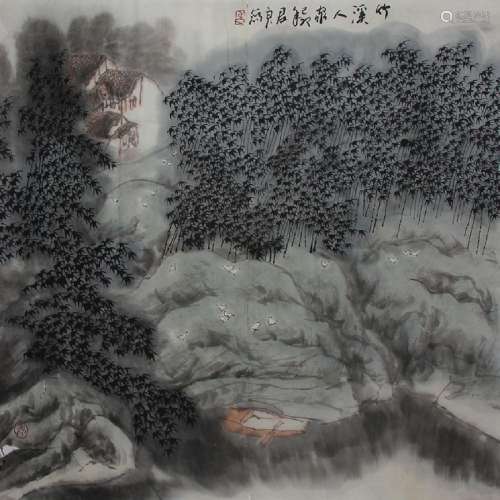 SUN JUN LIANG CHINESE PAINTING ATTRIBUTED TO