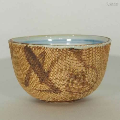 Cup with Wicker Pattern, Tianqi, Ming Dynasty