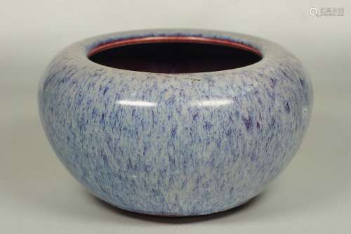 Jun-Style Alms Bowl, Ming Dynasty