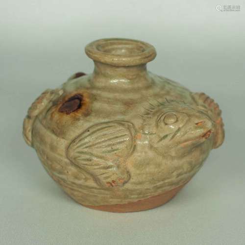 Yue Turtle-form Water Pot, Eastern Jin Dynasty