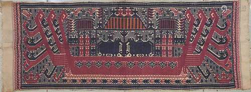 Old Carpet with Typical Lampung Design, Lampung