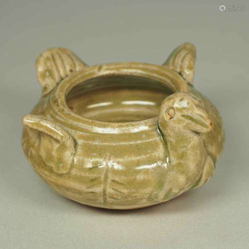 Yue Duck-Form Water Pot, Western Jin Dynasty