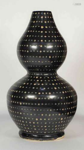 Jizhou Large Double-Gourd with Dotted Design, Song Dynasty