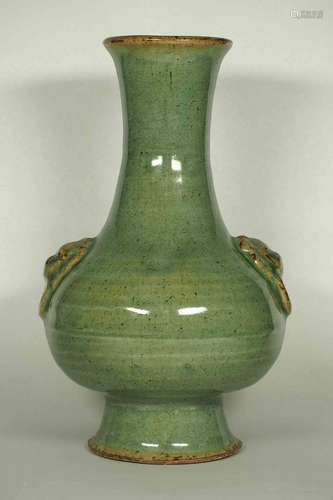 Longquan Hu-Form Vase, Southern Song Dynasty