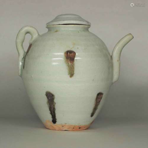 Ewer with Brown Spot, Yuan Dynasty