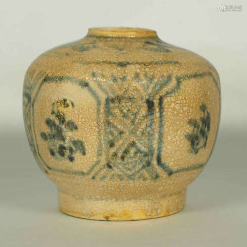 Jarlet with Floral and Lotus Design, Annamese
