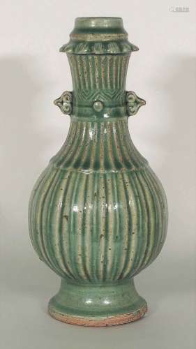 Longquan Fluted Vase, Southern Song Dynasty