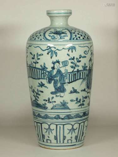 Large Meiping with Narrative, Wanli Period, Ming dynasty