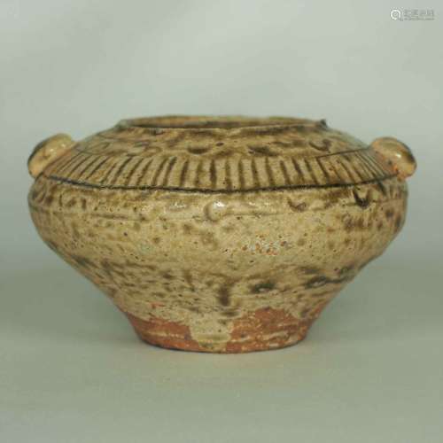 Proto-Porcelain Water Pot, Han Dynasty