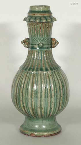 Longquan Fluted Vase, Southern Song Dynasty