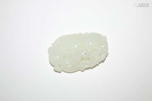 A Chinese Carved Jade Decoration 