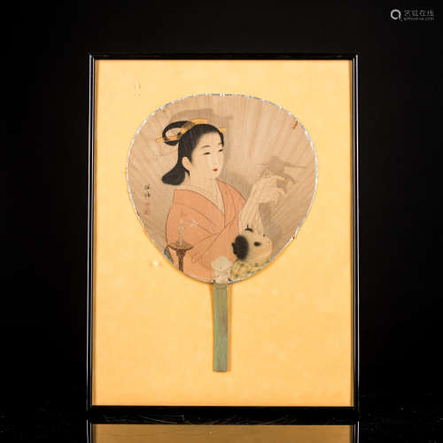 Japanese Antique Meiji Fan