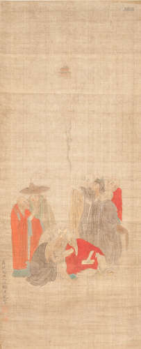 Chinese Antique Figural Painting