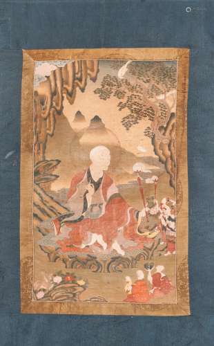 18th Style Antique Buddhist Painting