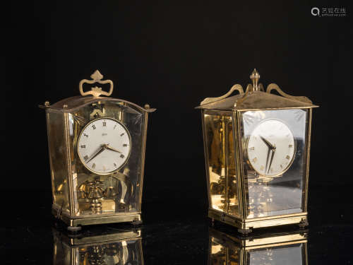 Pair of Vintage Clock