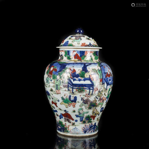 18th Antique Porcelain Jar