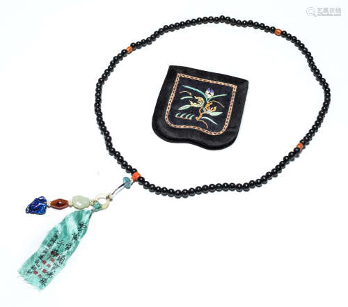 19th Antique Horn Prayer Beads
