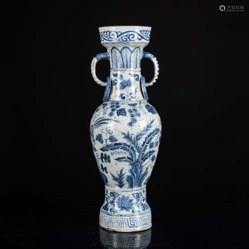 Late Ming Antique Jiajing Period Vase