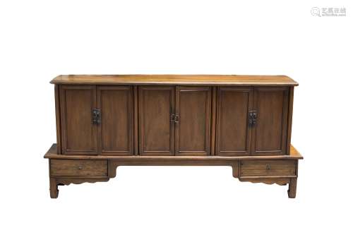 18th Korean Antique Hardwood Cabinet