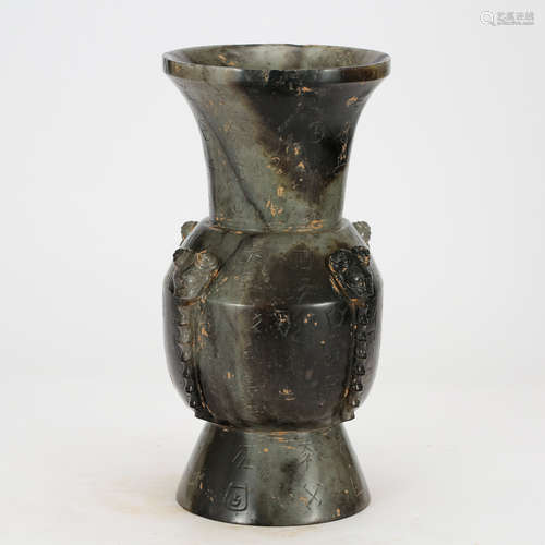 CHINESE ARCHAIC JADE VASES